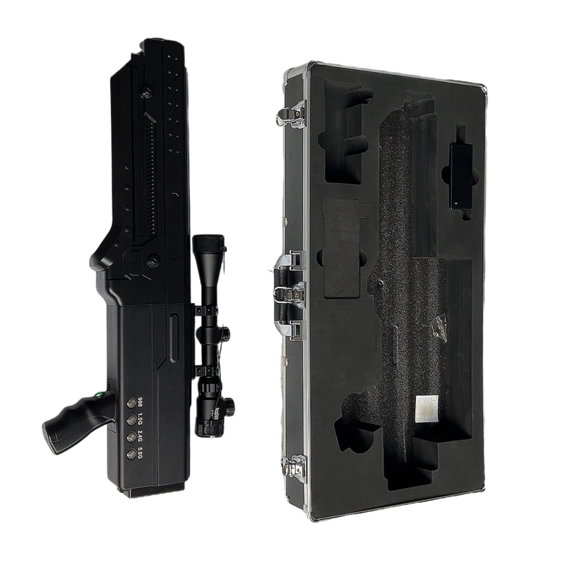  康巴什手持便携式枪型低空防御反制四通道A型