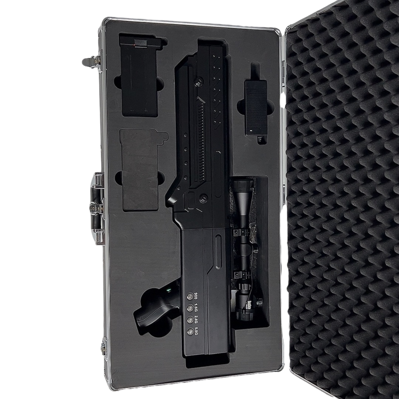  康巴什手持便携式枪型低空防御反制四通道B型