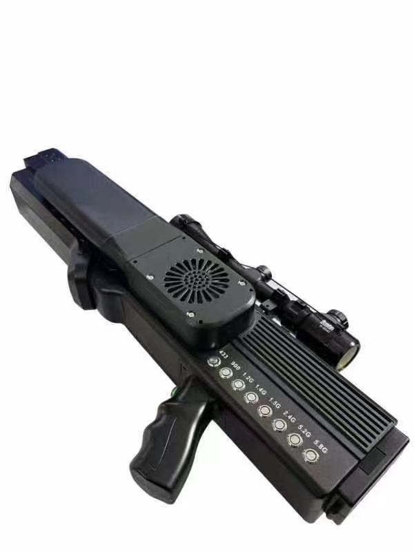  康巴什手持便携式枪型低空防御反制八通道